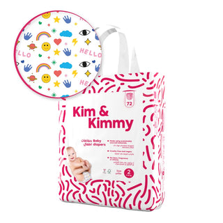 Kim & Kimmy No-Rash, No-Leaks Magical Diapers