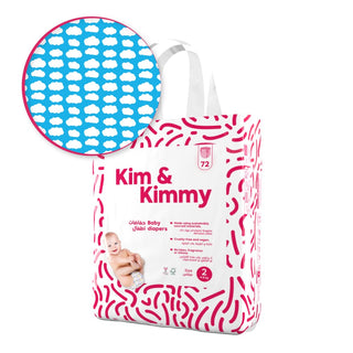 Kim & Kimmy No-Rash, No-Leaks Magical Diapers
