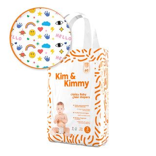 Kim & Kimmy No-Rash, No-Leaks Magical Diapers